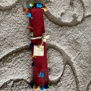 Pottery barn table runner new